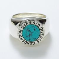 GARNI / ガルニ　Round Stone Ring -L